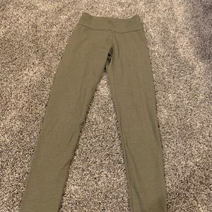Aerie green leggings